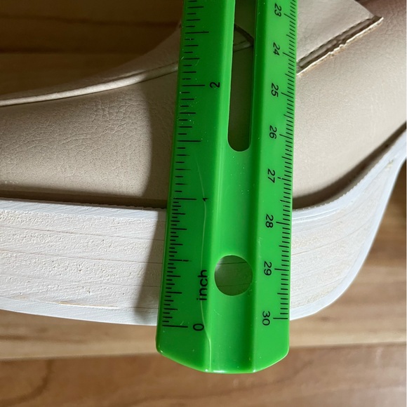 OASIS SOCIETY Chunky Beige Platform Loafer 7 - Picture 12 of 12